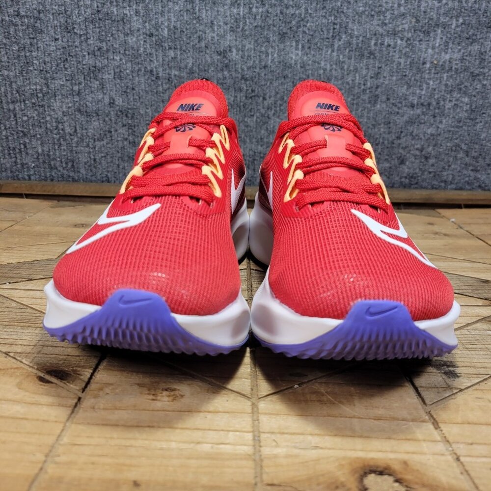 Nike Zoom Fly 5 Zoom X Mens 7 Red Running Shoes Lightweight Push Limits Break B - Picture 4 of 11